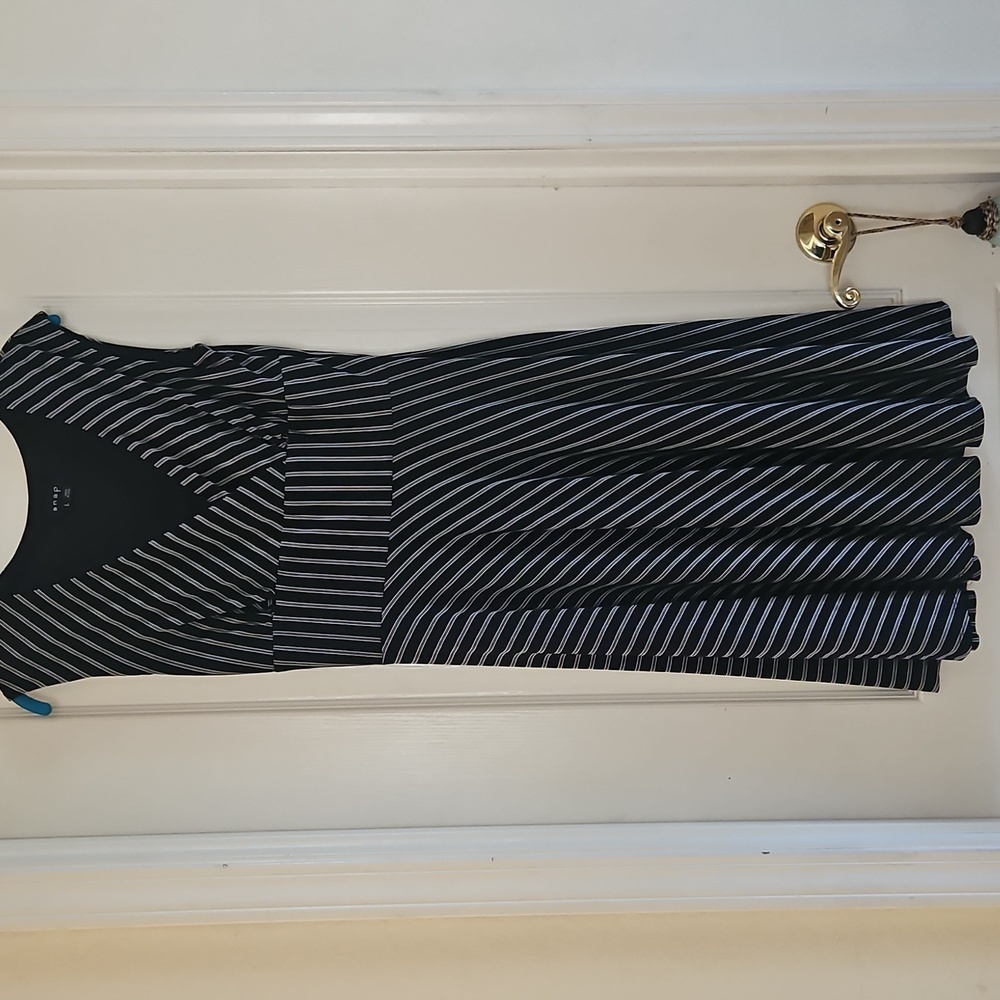 Snap Black Fabric Label
